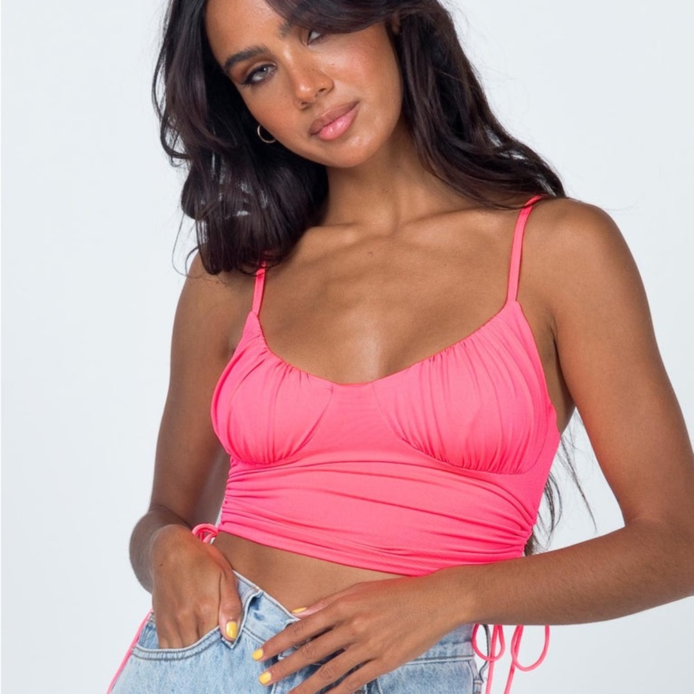 Princess Polly Nobu Top in Pink Size 2 New with tag